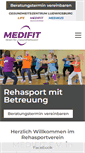 Mobile Screenshot of medifit-ludwigsburg.net